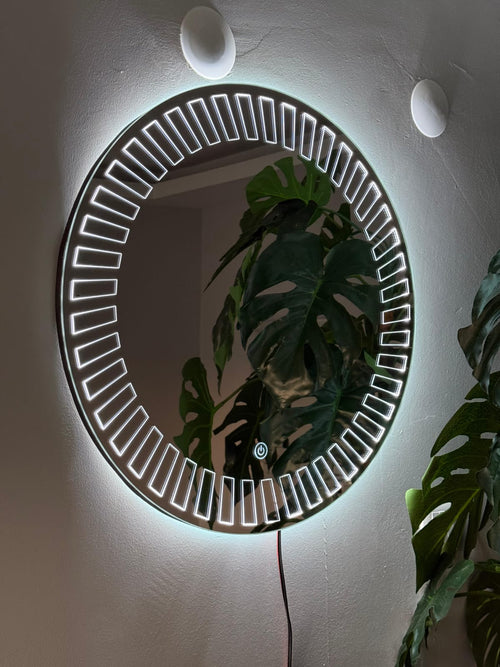 Rectangle Sunray Minimalist Özel Tasarım Ayna