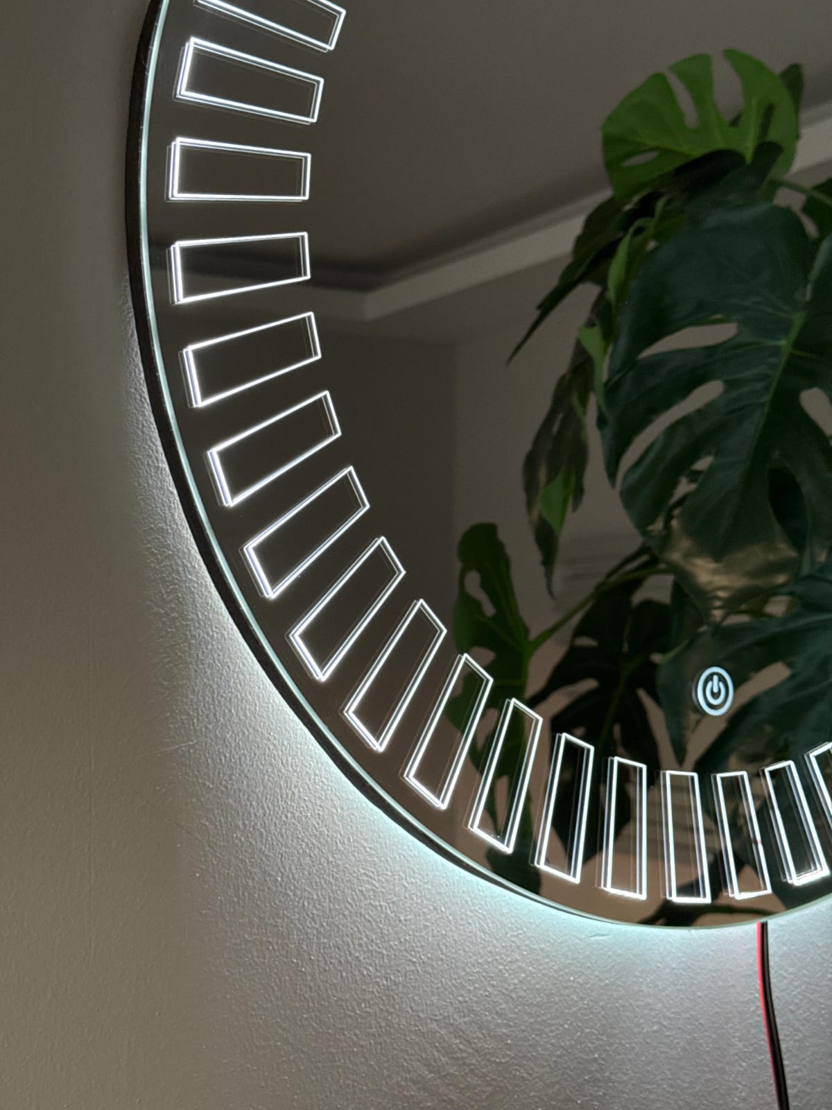 Rectangle Sunray Minimalist Özel Tasarım Ayna