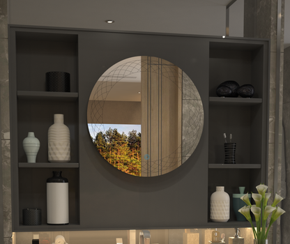 Baklava Desen Minimalist Özel Tasarım Ayna