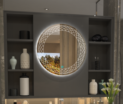 Baklava Desen Minimalist Özel Tasarım Ayna