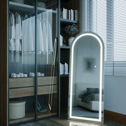 LED Işıklı Boy Aynası – Modern Tasarım, Dekoratif ve Şık Aydınlatma